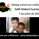 Bateig aniversari solidari de Salih – Bautizo cumpleaños solidario de Salih