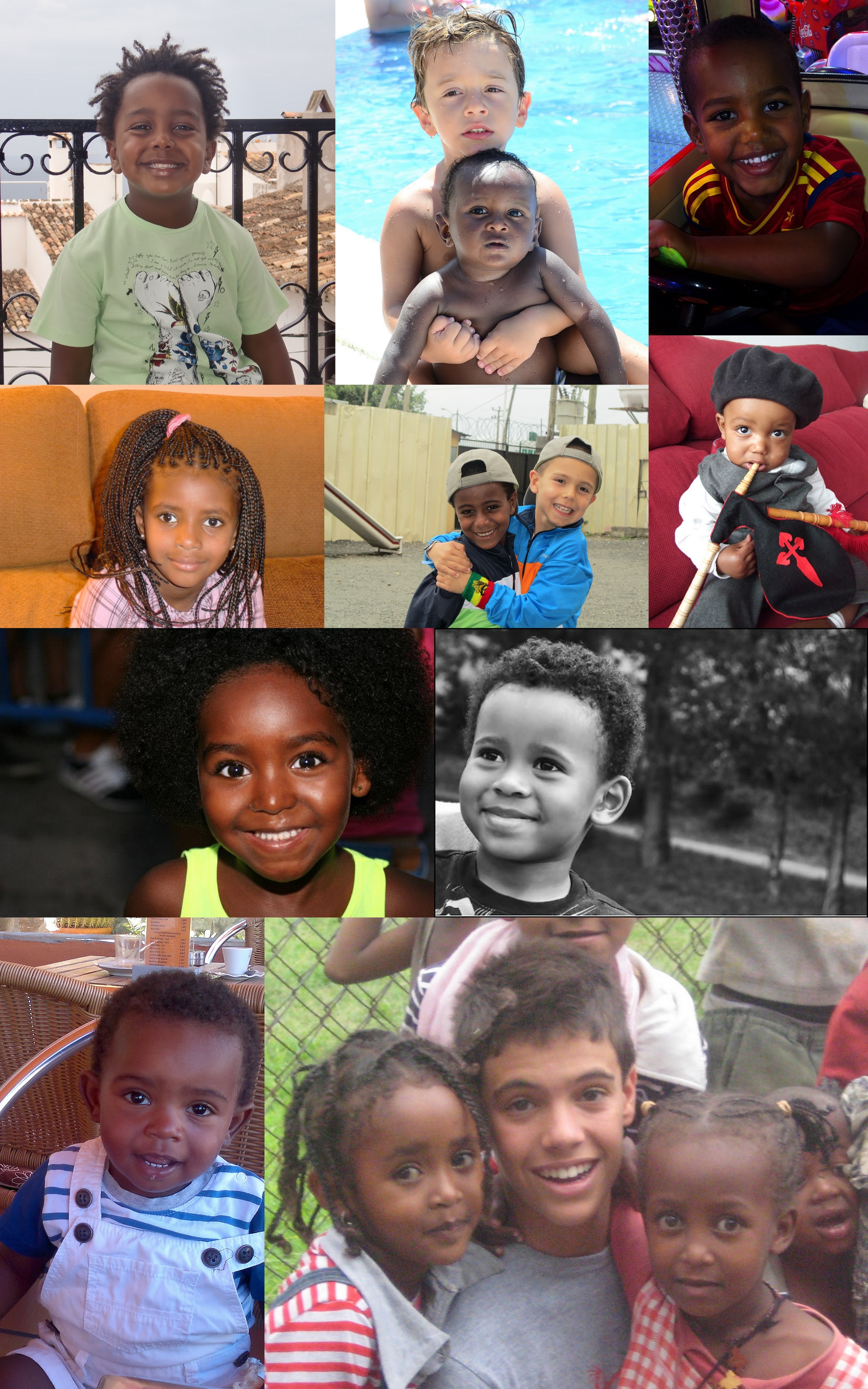 Fotografías recibidas para calendario «Etiopitos 2013»